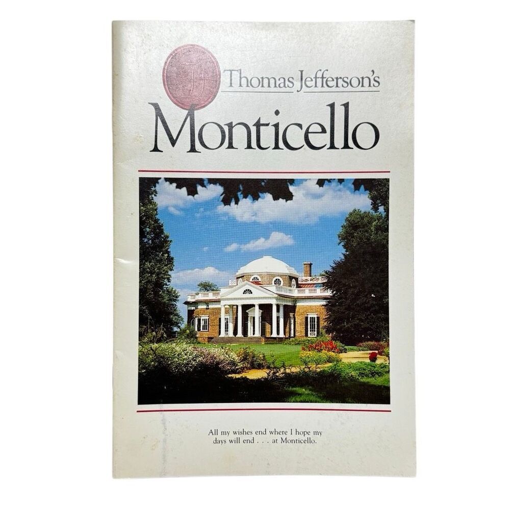 Thomas Jefferson Monticello (1986, paperback)